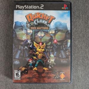 PS2 Sony PlayStation 2 Ratchet & Clank Size Matters Video Game 🎮